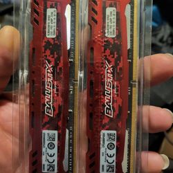 Crucial Ballistix 8GB DDR4 2666MHz Desktop RAM BLS8G4D26BFSE XMP by micron Sport