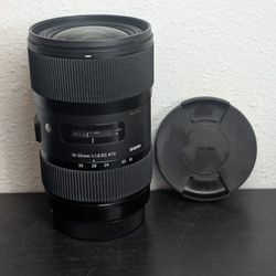 Sigma 18-35mm f/1.8 DC Zoom Lens Canon EF