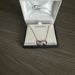 Timeless Sterling Silver 18” Necklace