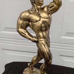 Retro  Muscle man statue