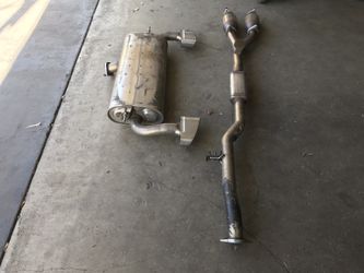 Hyundai Genesis V6 OEM catback Exhaust