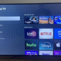 Onn 50” Roku Smart Tv
