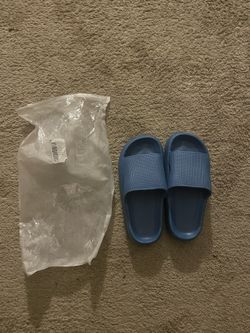 Navy Blue Sandals Size 7