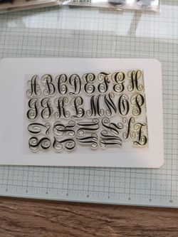 Alpha 4 Monogram By Stamps For Life