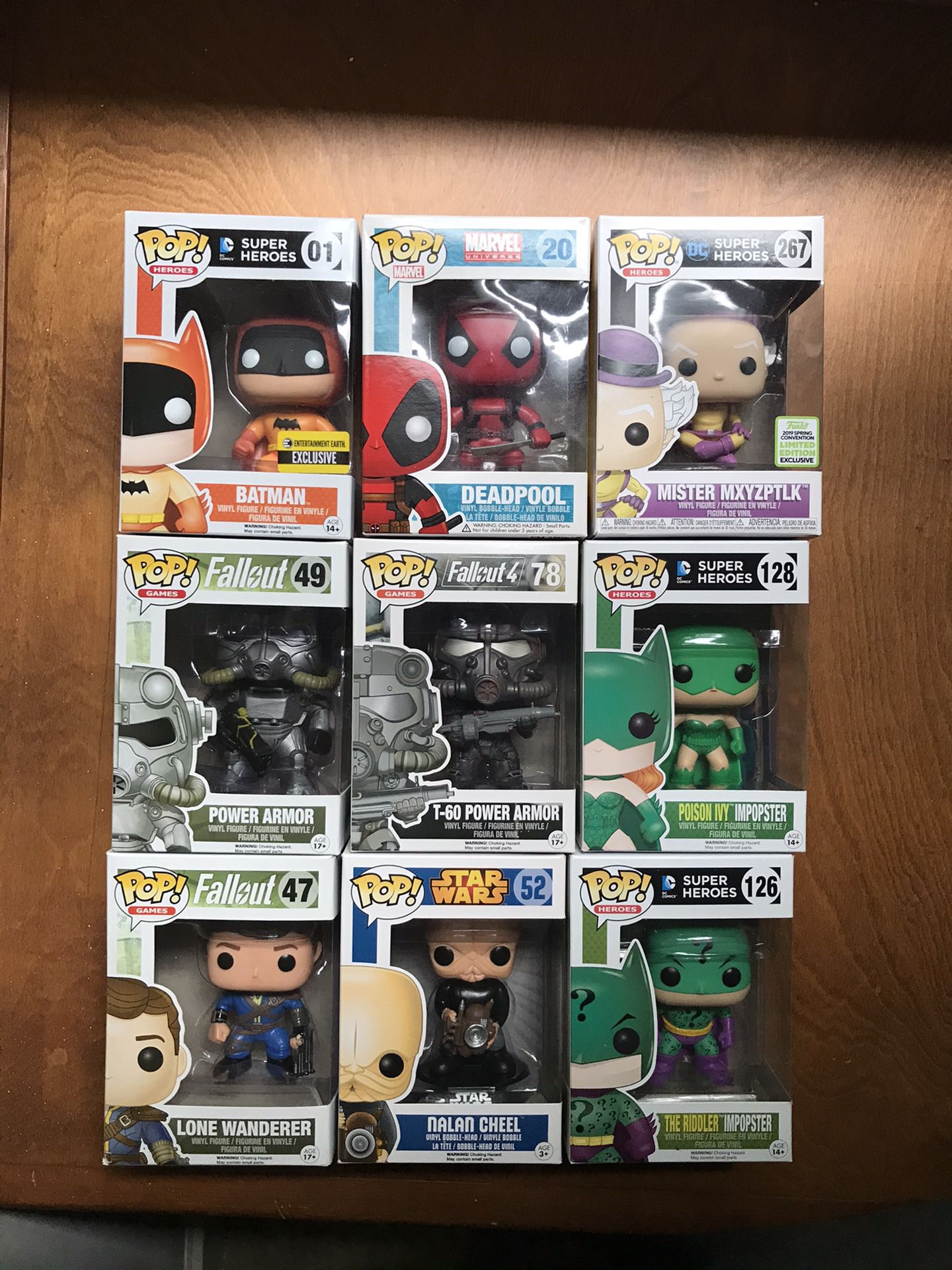 Funko Pop individual or lot Taking offers