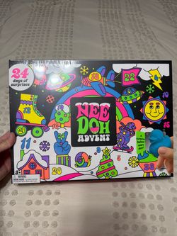 Authentic NeeDoh Advent Calendar 24 Days of Surprises