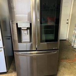 LG Fridge 3 Doors Ice Maker And Water Dispenser Everything Working Perfect Condition 👌 