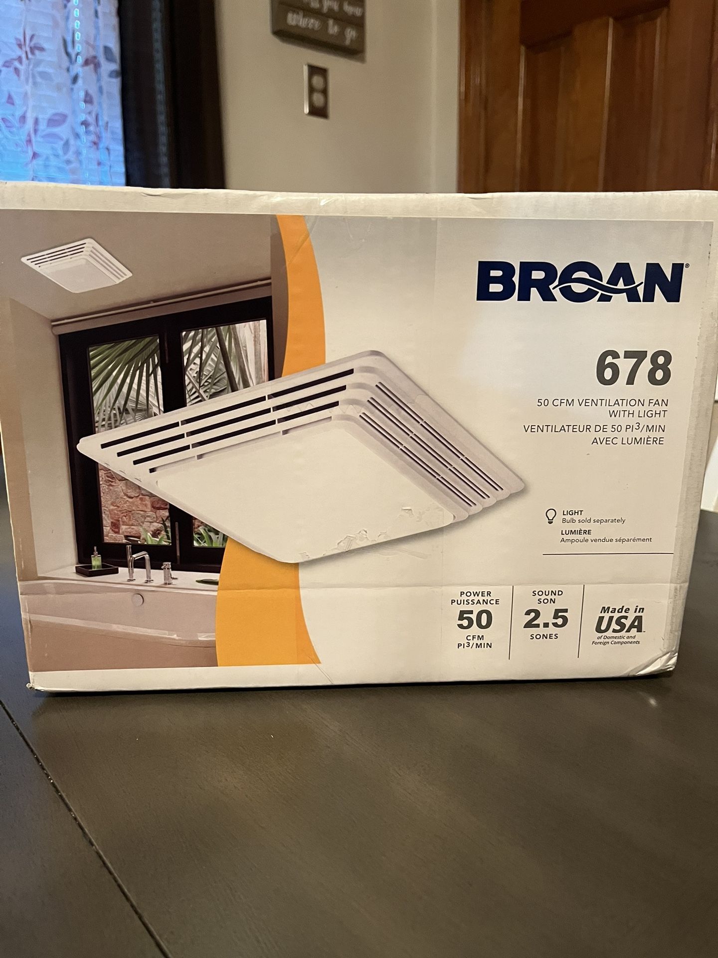 Bathroom Vent Fan With Light