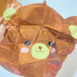 4x Bear Balloons 