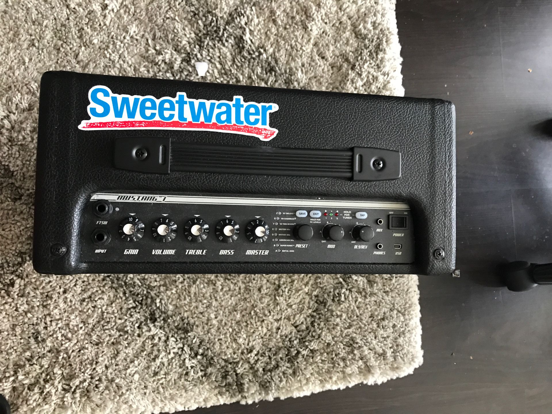 Fender mustang Amp