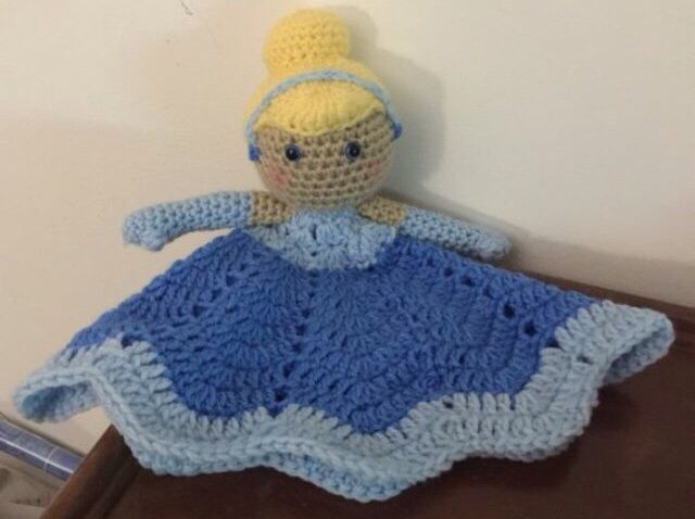 Cinderella doll/lovey/ security blanket