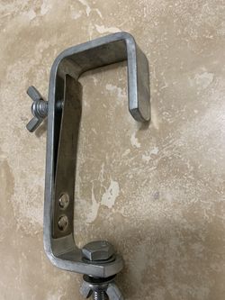 Heady duty clamp for disco lights