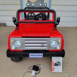 HUFFY 12V LAND ROVER SUV