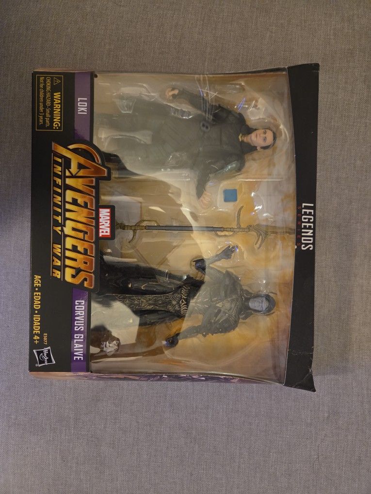 Marvel Legends Loki Corvus Glaive