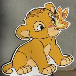 Simba From Lion King Cutout