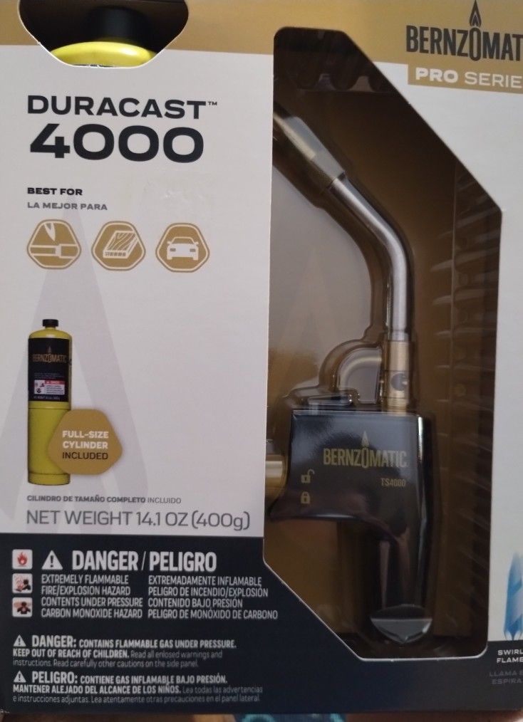 Torch Kit  BENZOMATIC 4000 with 14.1 oz. MAP-Pro Cylinder and Premium