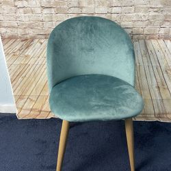 2 Velvet Chairs - Barely Used