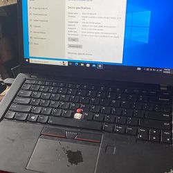 Lenovo T470s , 200 GB SSD, 8GB Ram,  intel i5-6300U 