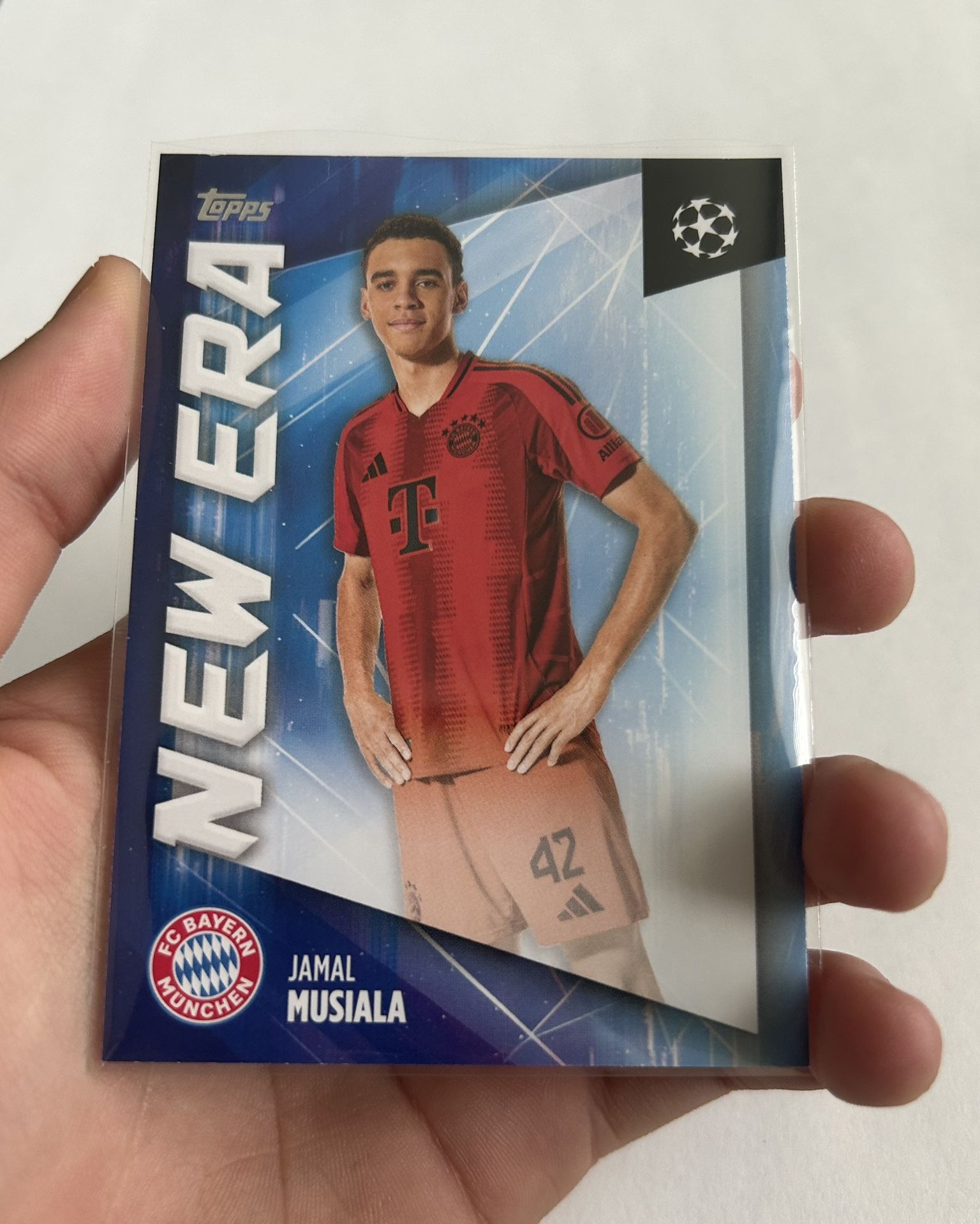2024-25 Topps Uefa Club Competitions - New Era Jamal Musiala #NE-11