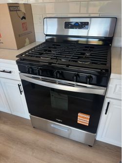 Whirlpool stove and microwave