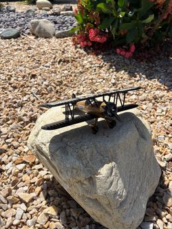 Wrigley's Biplane Die-Cast Model Airplane