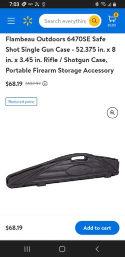 Flambeau Outdoors Rifle Case