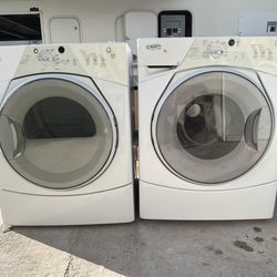 Washer and dryer