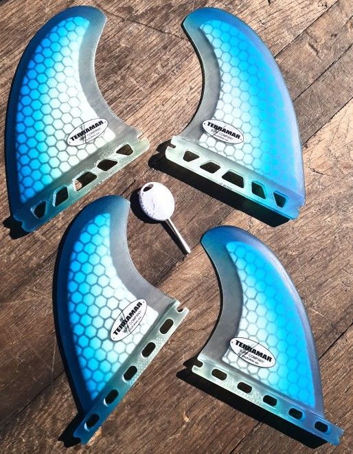 Terramar Surfco 8,5 Greenough 4a Tavola Da Surf Pinna Edizione Terramar Surfco 8,5 Greenough 4a Tavola Da Surf Pinna Edizione