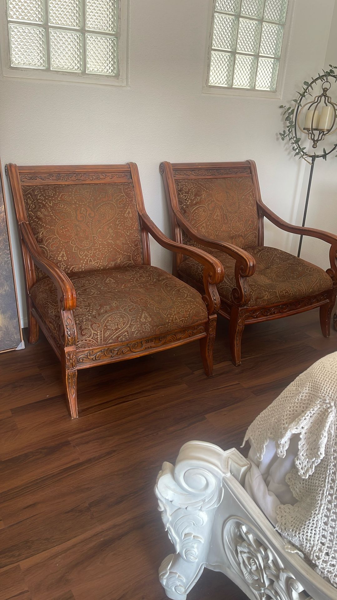 Vintage Sofá Chairs Wood