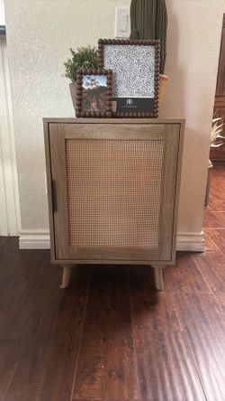 Rattan Nightstand