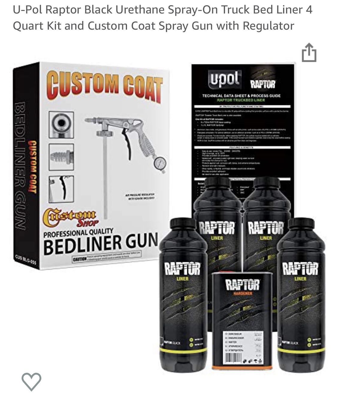 Spray On Bed Liner Kit