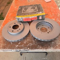 Zimmermann Front brake rotors 1996 to 2007  mercedes Benz new in box two for $80