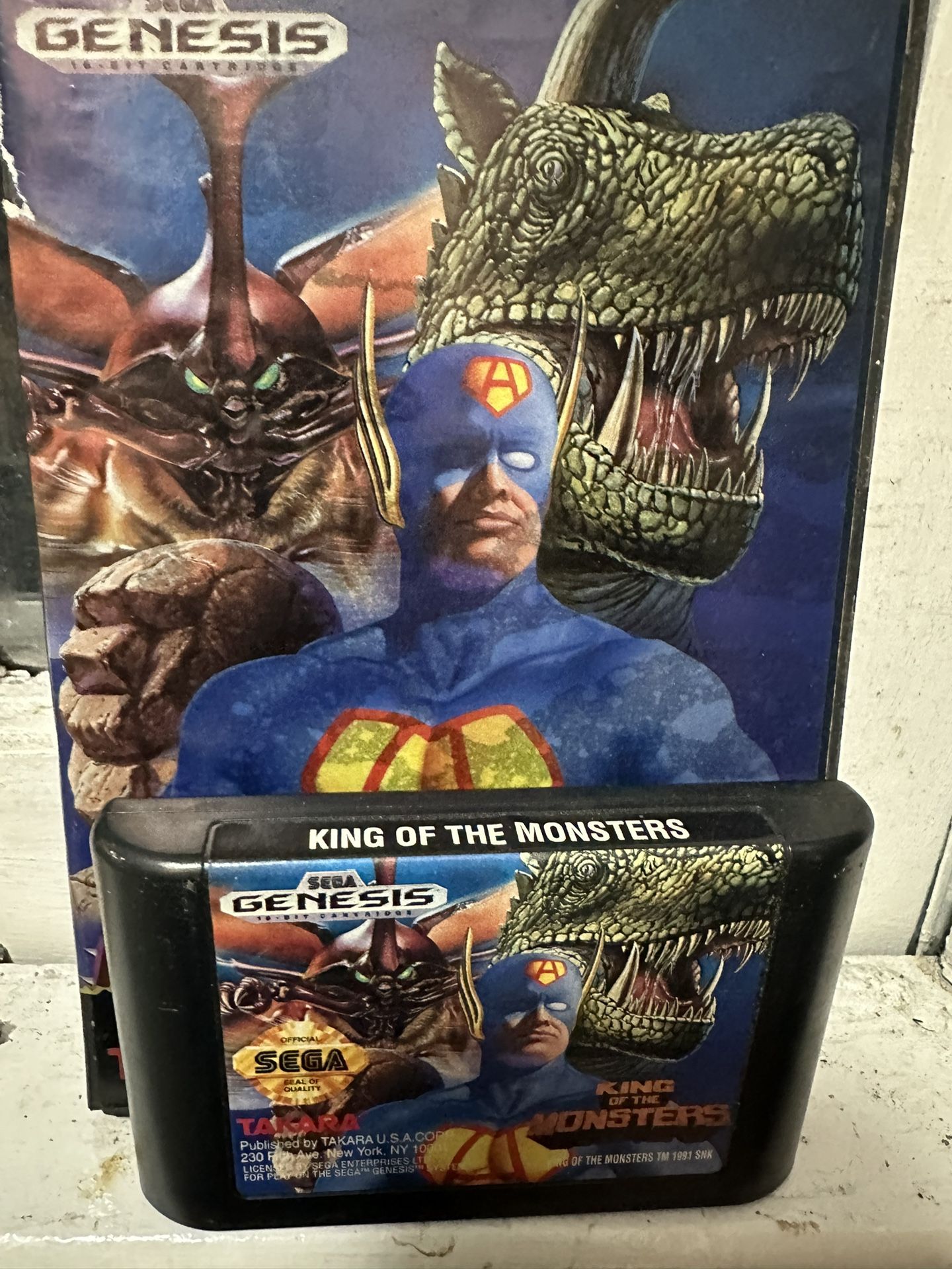 King Of The Monsters Sega Genesis