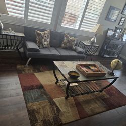 Furniture, vacuum, and exercise plate