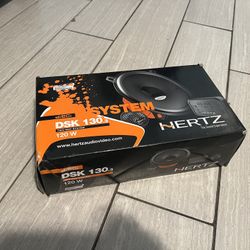 2x 5in Hertz Speaker And Tweeter Brand new Never Installed!