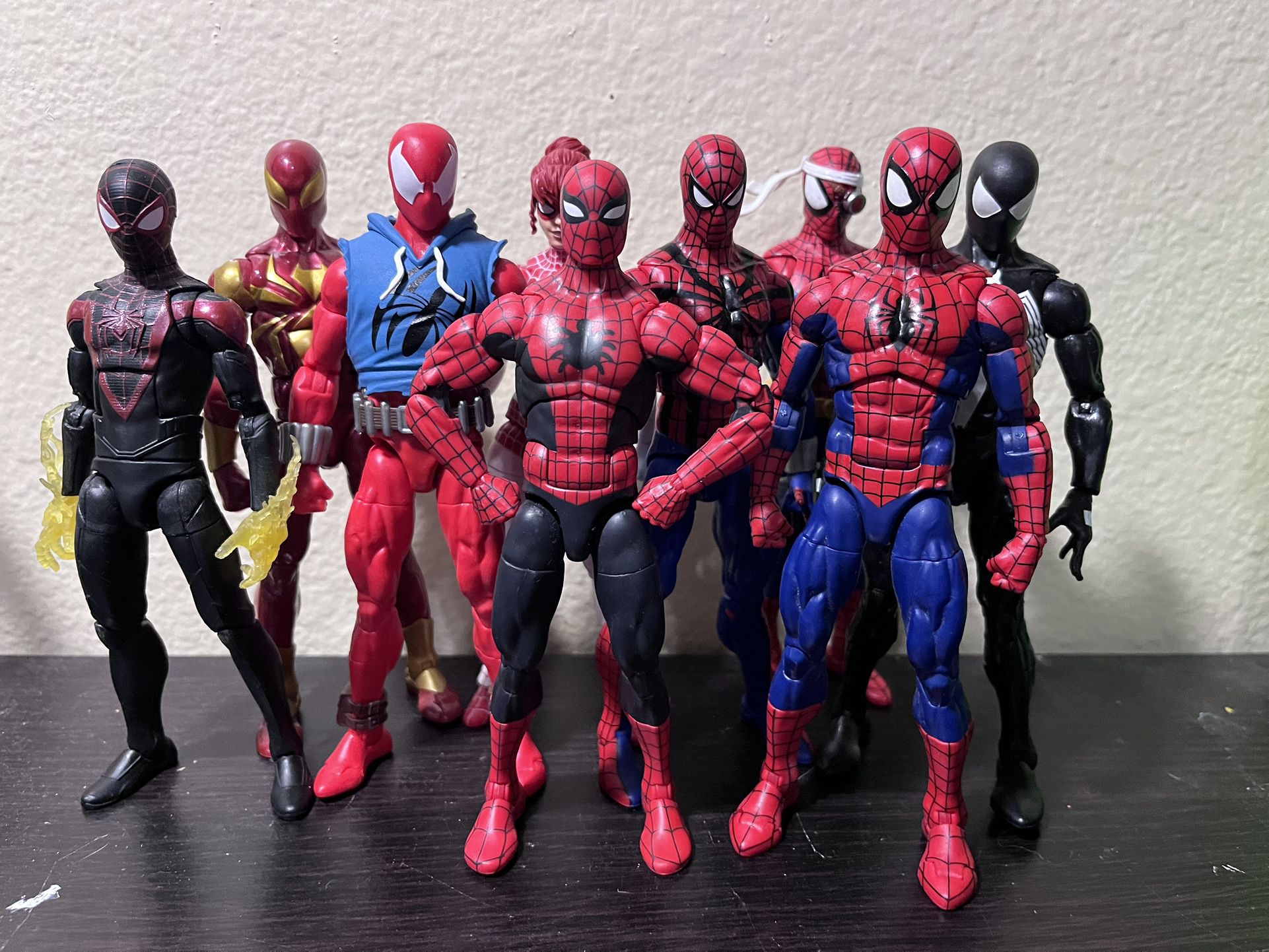 Marvel Legends Spider Man Lot