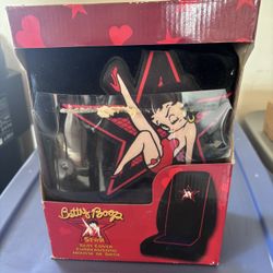 Betty Boop Star Seat Cover