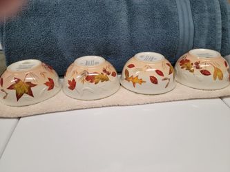 Longaberger Fall Foliage Bowls
