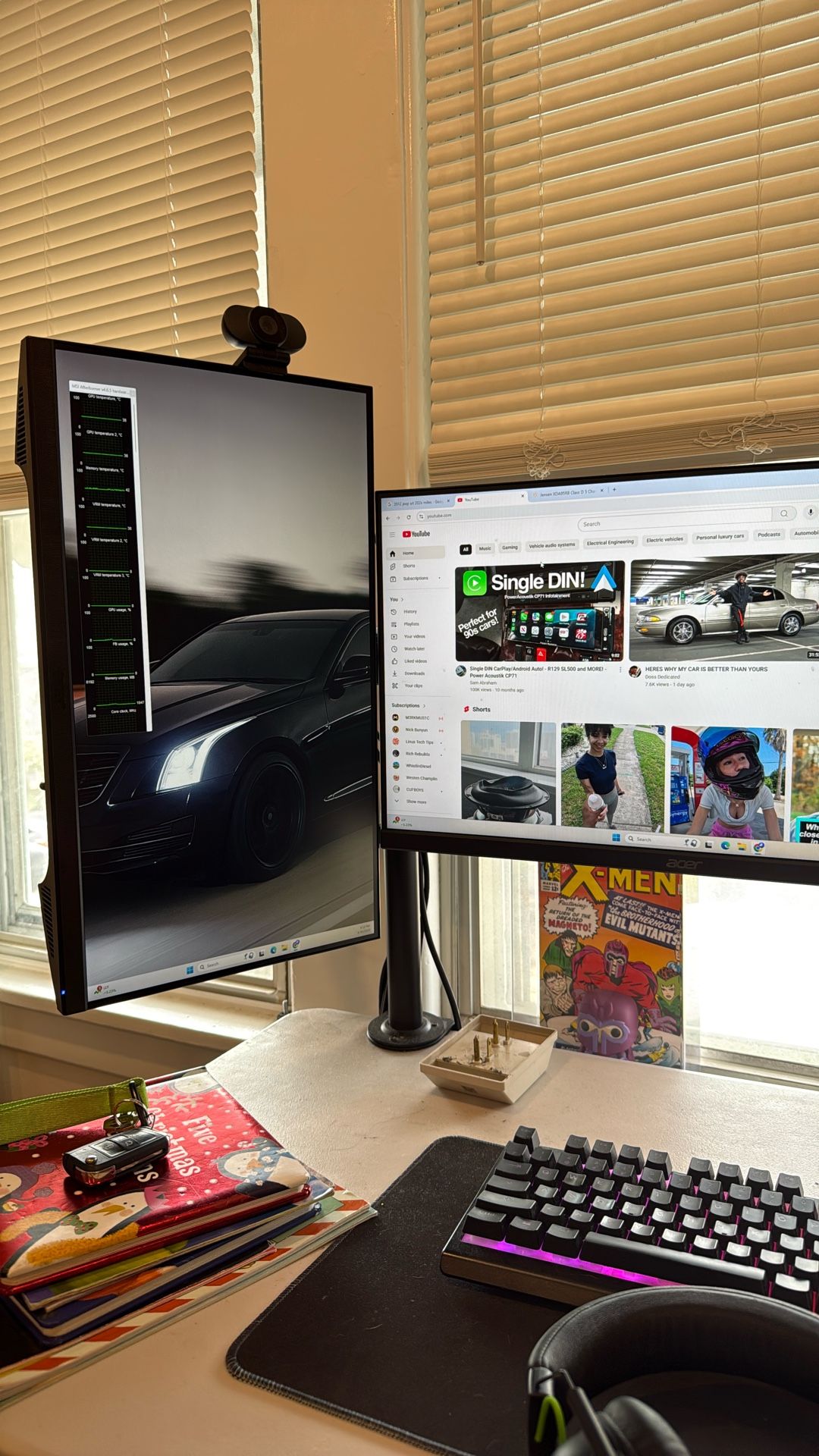 Two Gaming Monitors 180hz