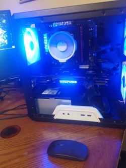 Custom Built Gaming PC with RGB Lighting