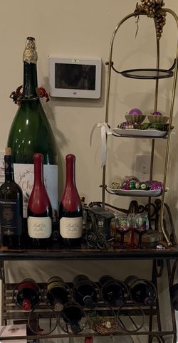 Restaurant decor big bottle