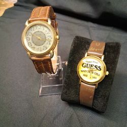 Set Of 2 Vintage Women's GUESS Watches