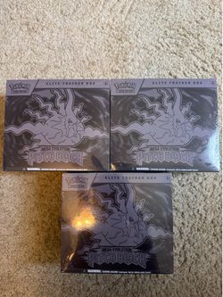 Pokemon Pitch Black Elite Trainer Box