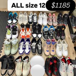 Jordan’s Nikes And More Sizes 12 Men’s 