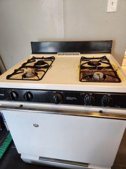 30" wide Gas stove and oven range