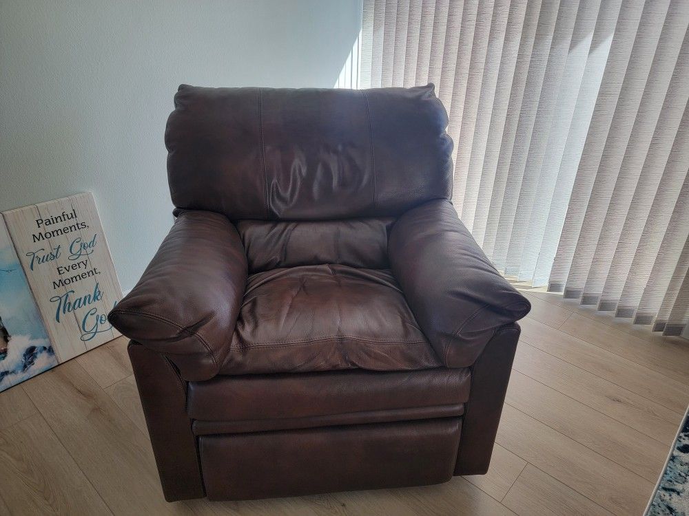 Reclining Leather Chair