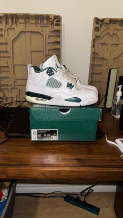 Air Jordan Retro 4 Oxidized Green (gs)