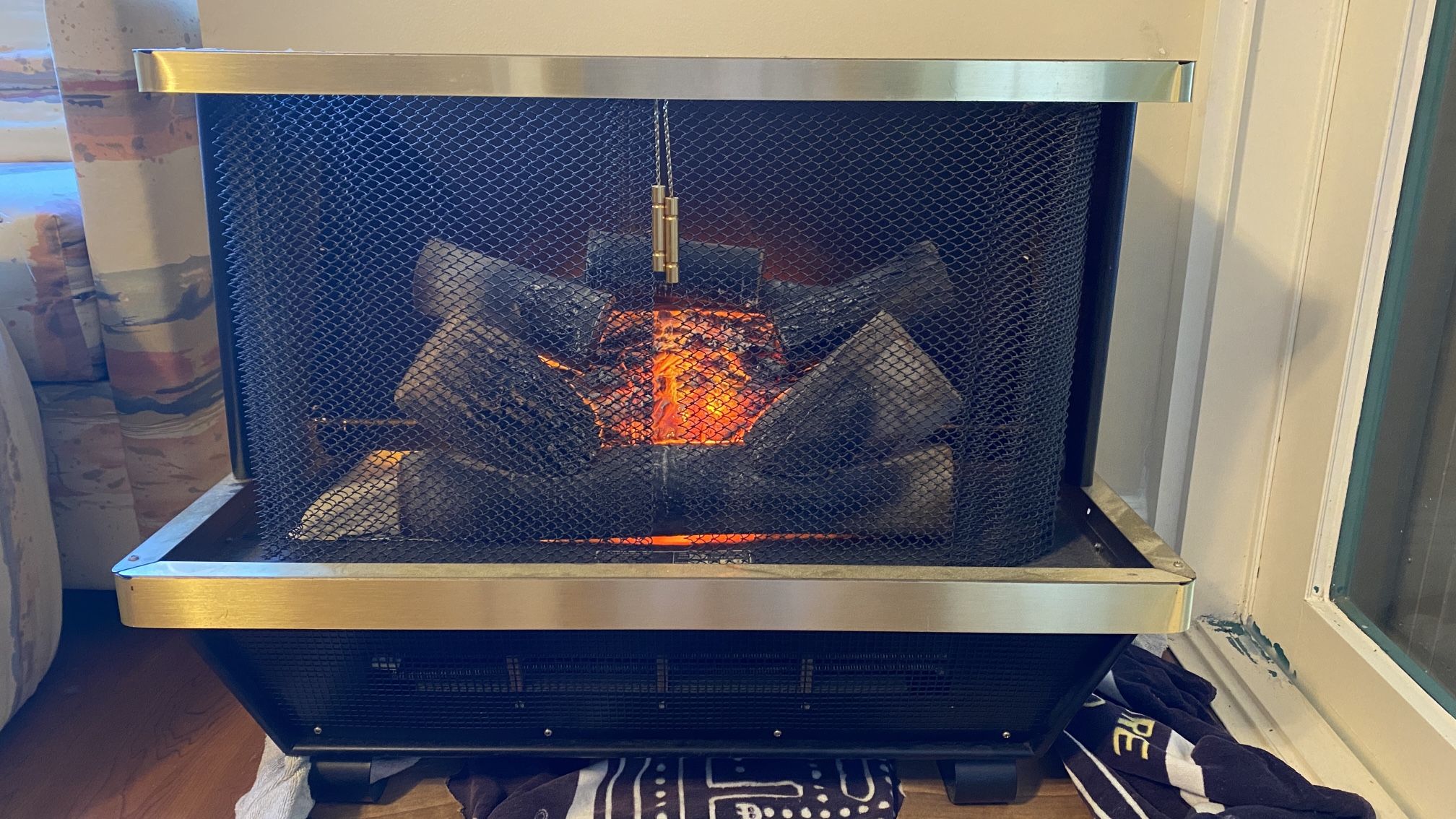 Electric Fireplace Vintage 1970s