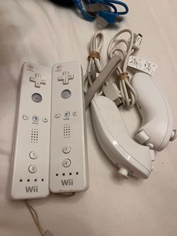 Wii controller and nunchuck
