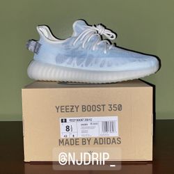 Yeezy Boost 350 V2 Mono Ice  Size 8.5